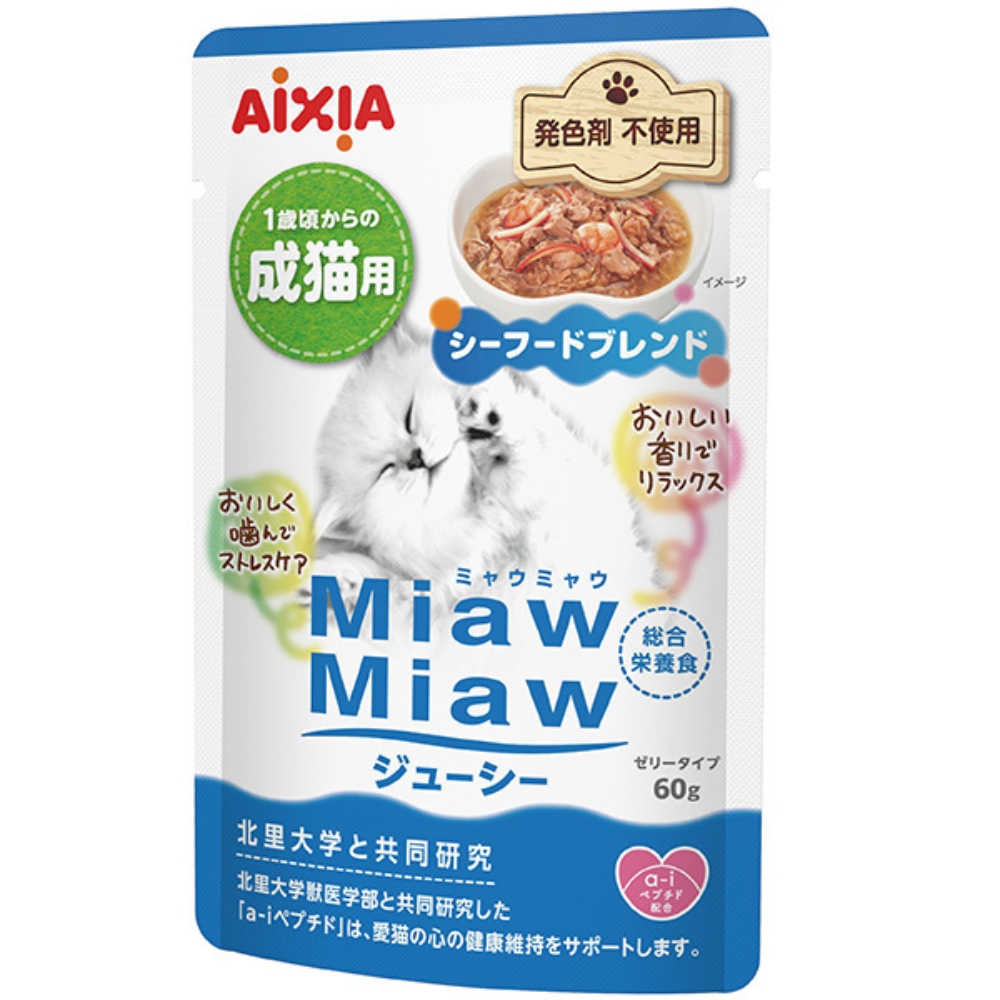 MiawMiawジューシー シーフードブレンド　60g