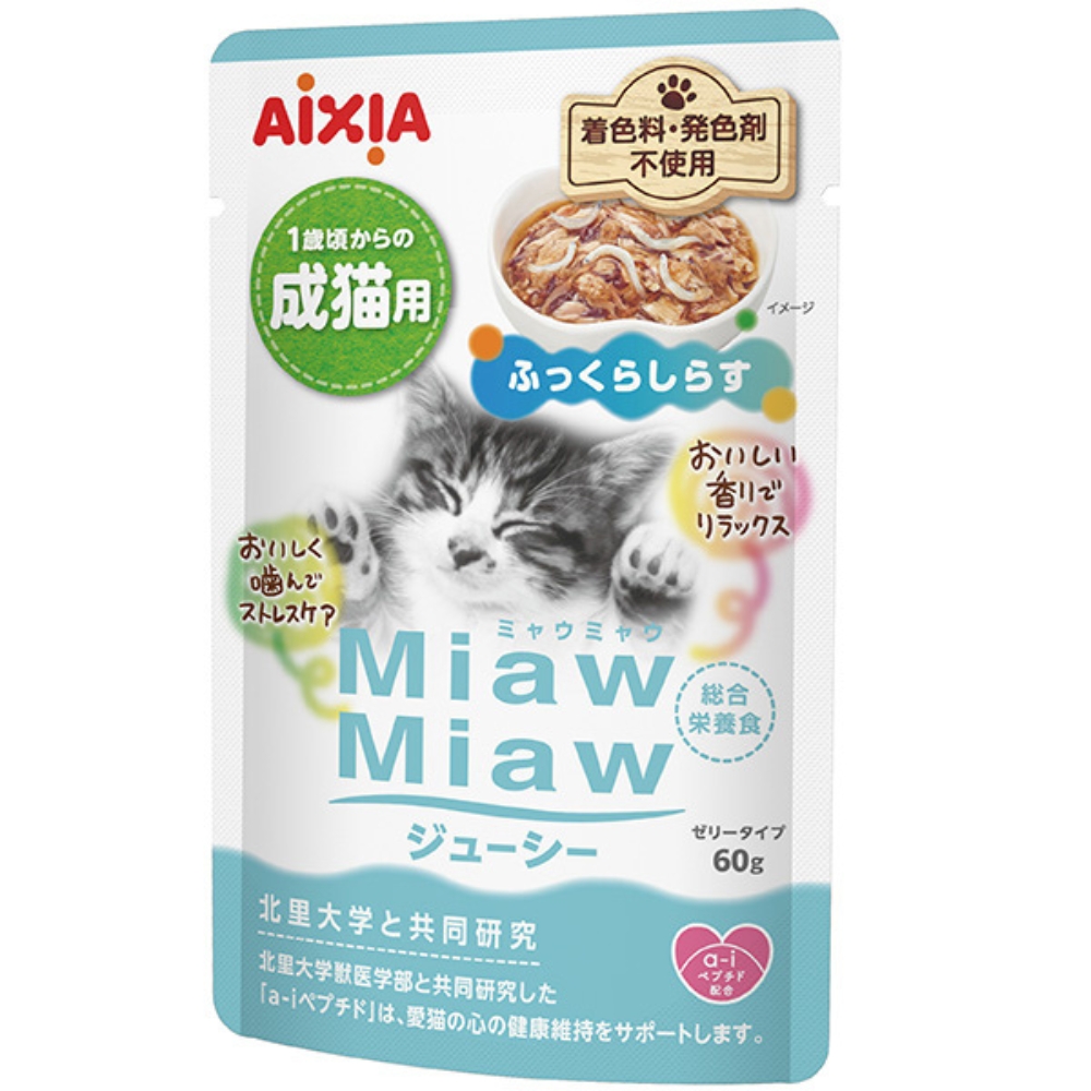 MiawMiawジューシー ふっくらしらす　60g