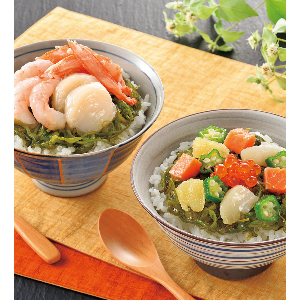 めかぶ海鮮丼の素詰合せ