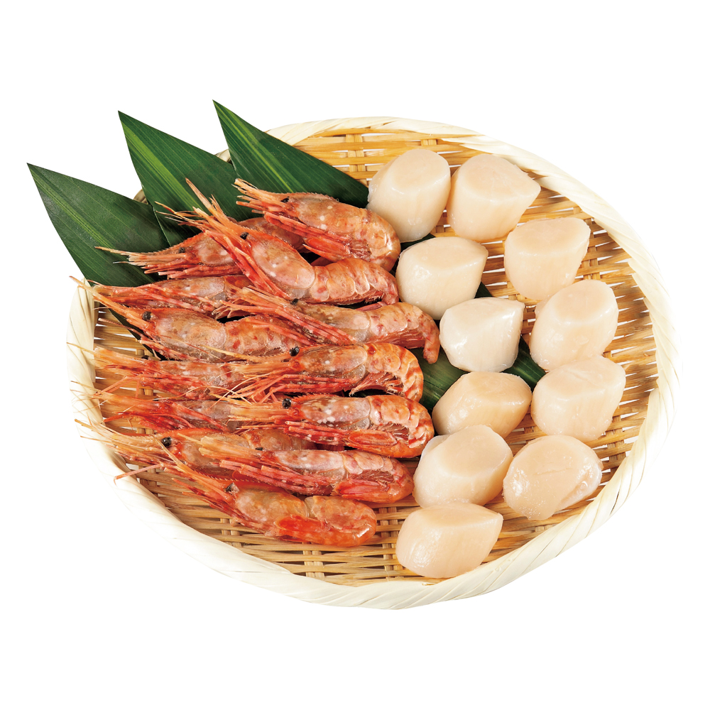 漁師の味 ぼたんえび・ほたて貝柱　各200g
