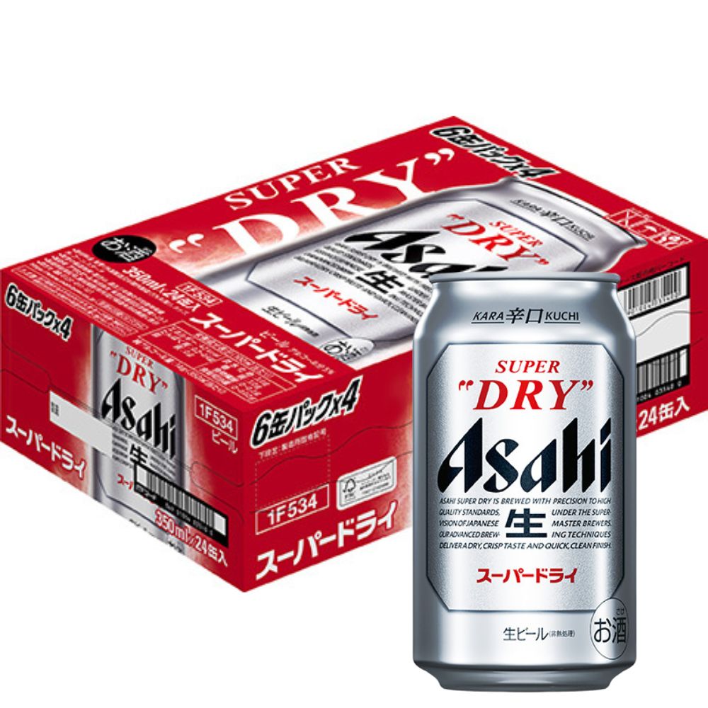 アサヒビール　スーパードライ350ml×24
