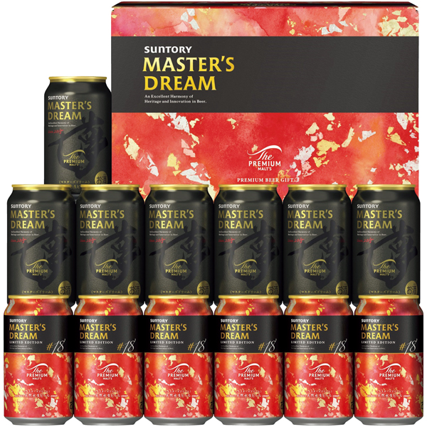 ザ・プレミアム・モルツ 「夢」マスターズドリーム ダブルセット　DMA4S