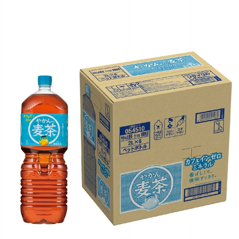【上江別店受取のみ】やかんの麦茶（2000ml×6本入 1ケース)