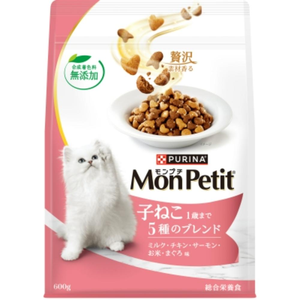 モンプチ バッグ 子ねこ 5種のブレンド　600g