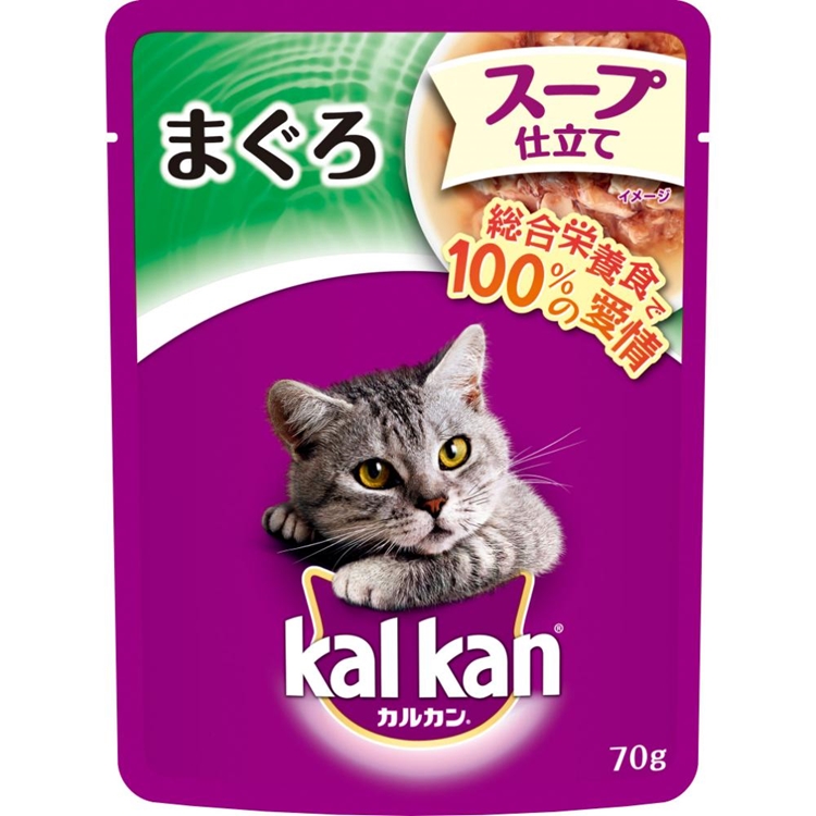 カルカン パウチ スープ仕立て まぐろ 70g