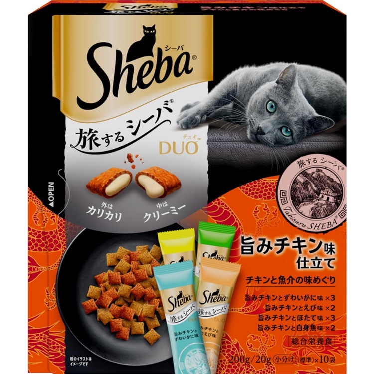 シーバ デュオ 旅するシーバ 旨みチキン味仕立て チキンと魚介の味めぐり　200g