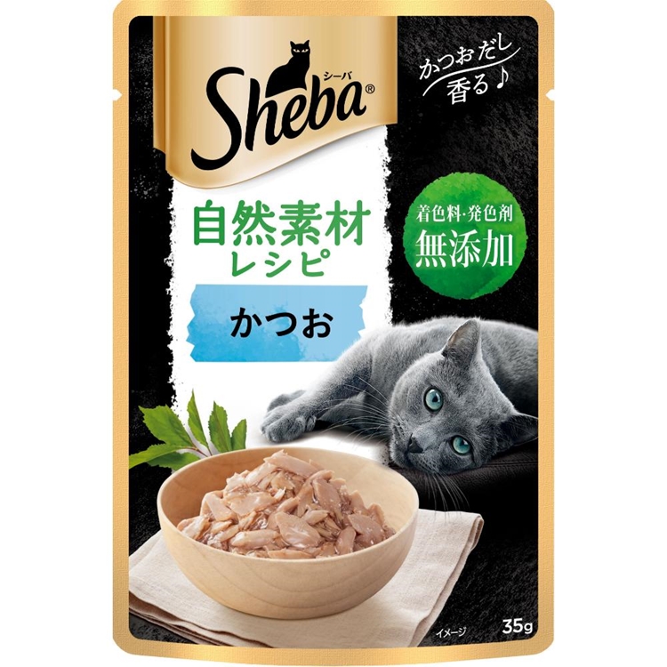 シーバ 自然素材レシピ かつお　35g