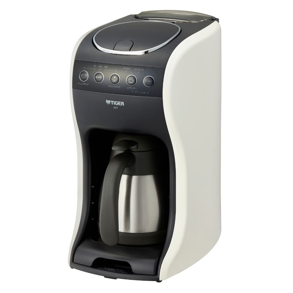 コーヒーメーカー　ACT-E040-WM クリームホワイト