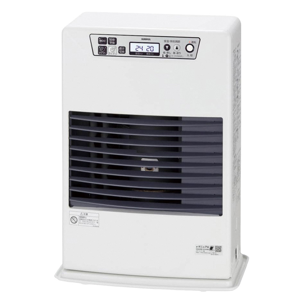 FF式石油ストーブ 温風コンパクトタイプ　FF-4212TL D (W)