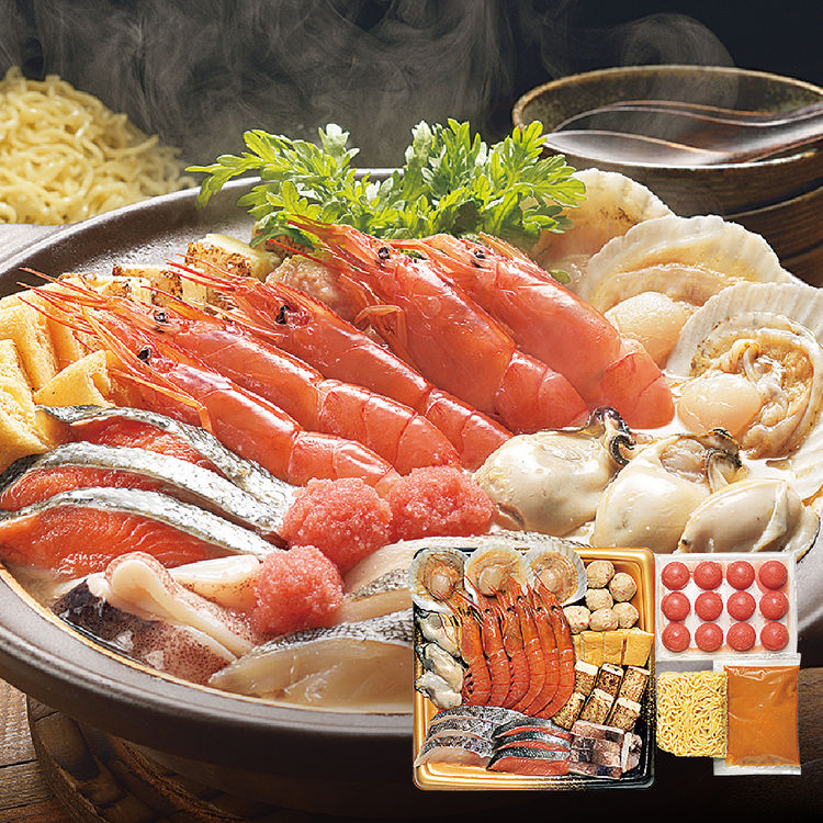 海鮮ごま寄せ鍋　