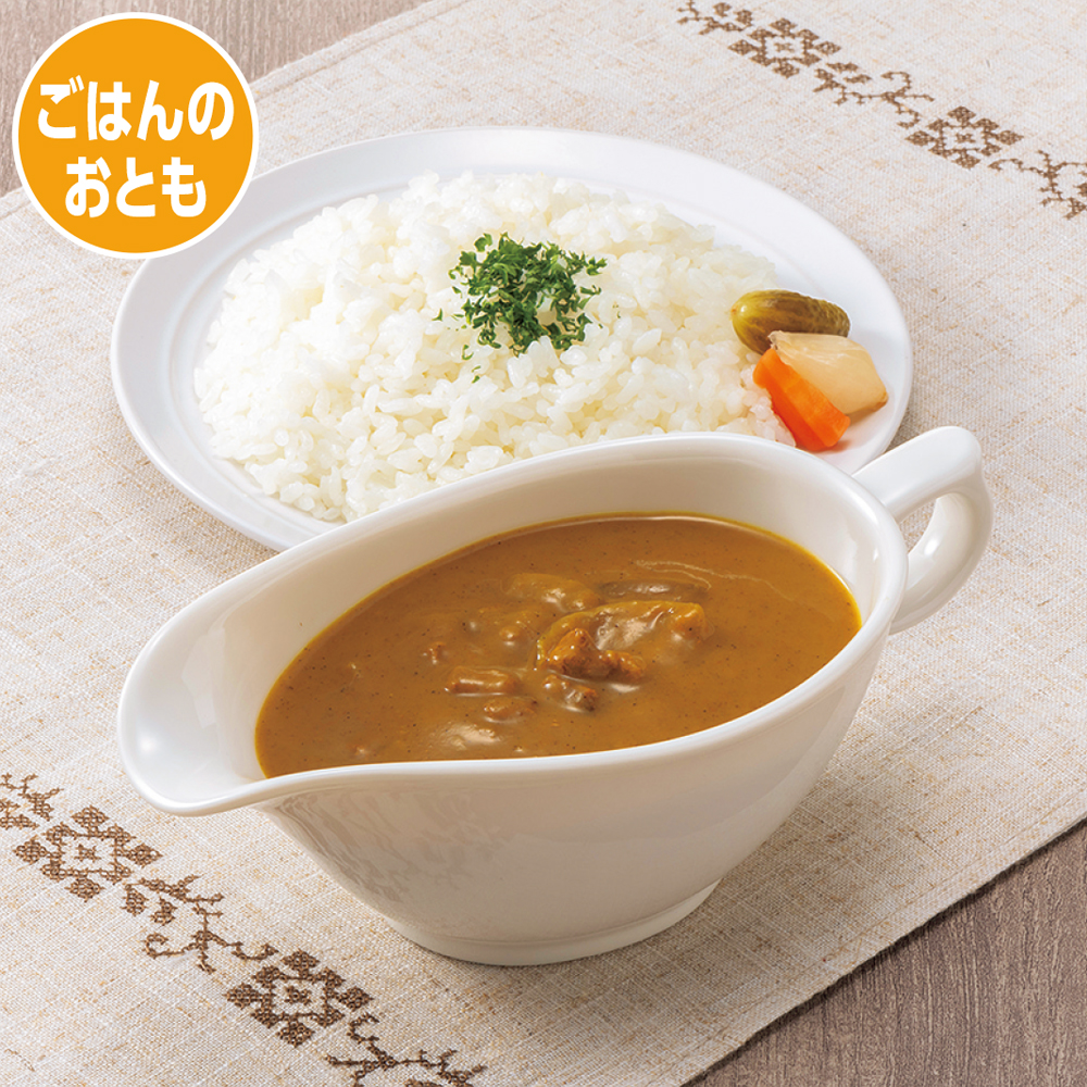 函館　元祖小いけのインドカレーセット
