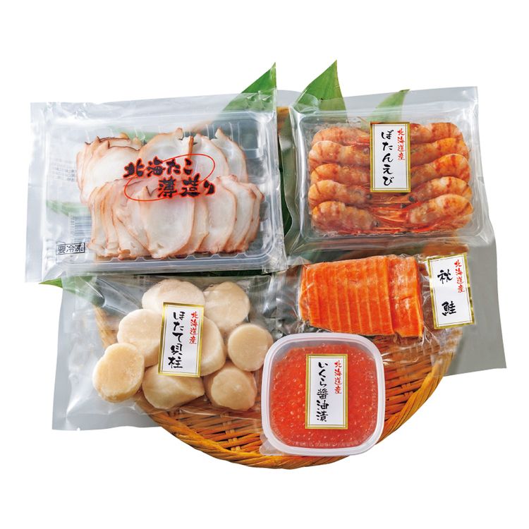 いくら醤油漬&お刺身セット