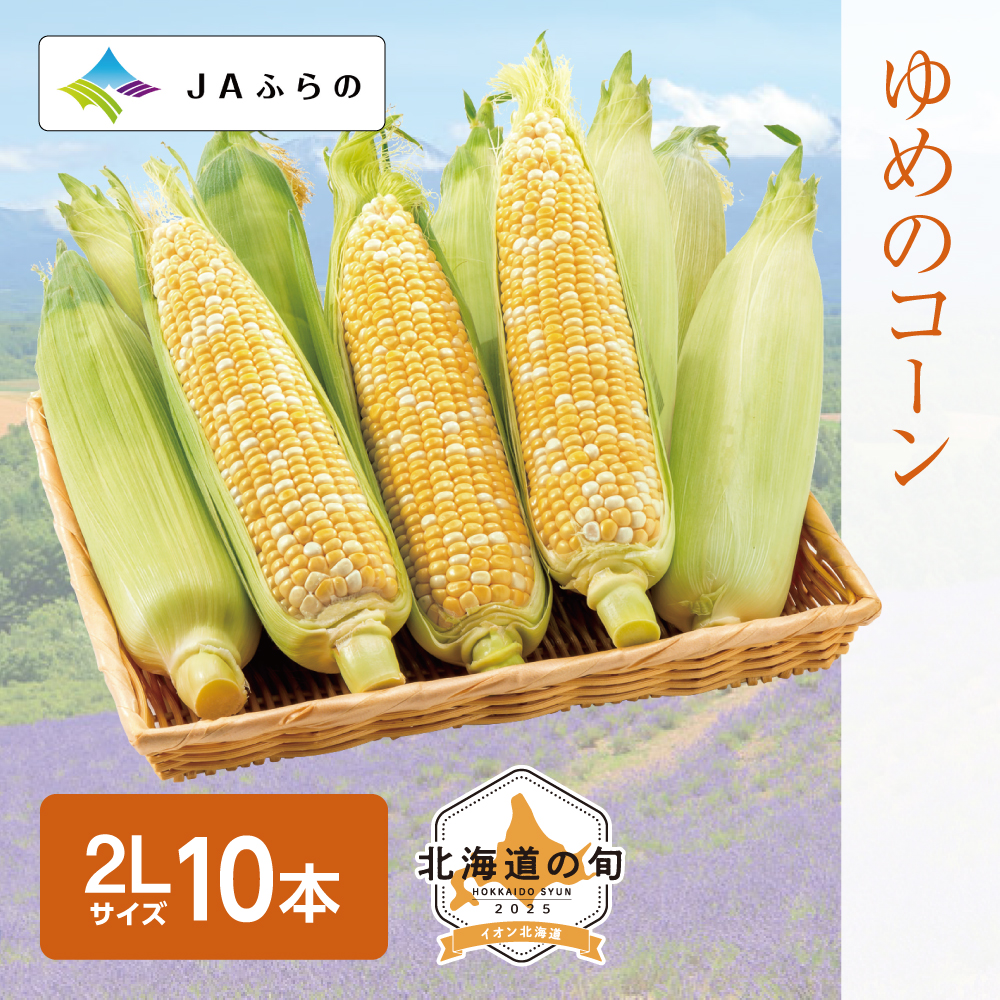 ゆめのコーン　2Lサイズ10本