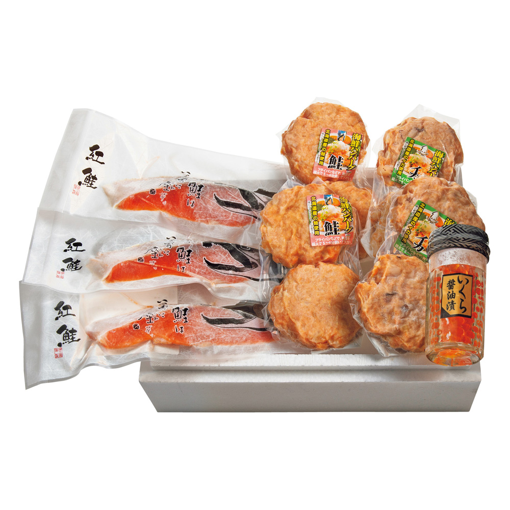 海鮮ハンバーグ&北の恵みセット