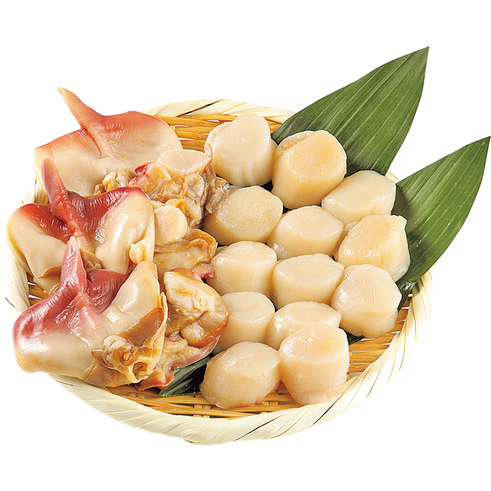 帆立貝柱&北寄貝セット