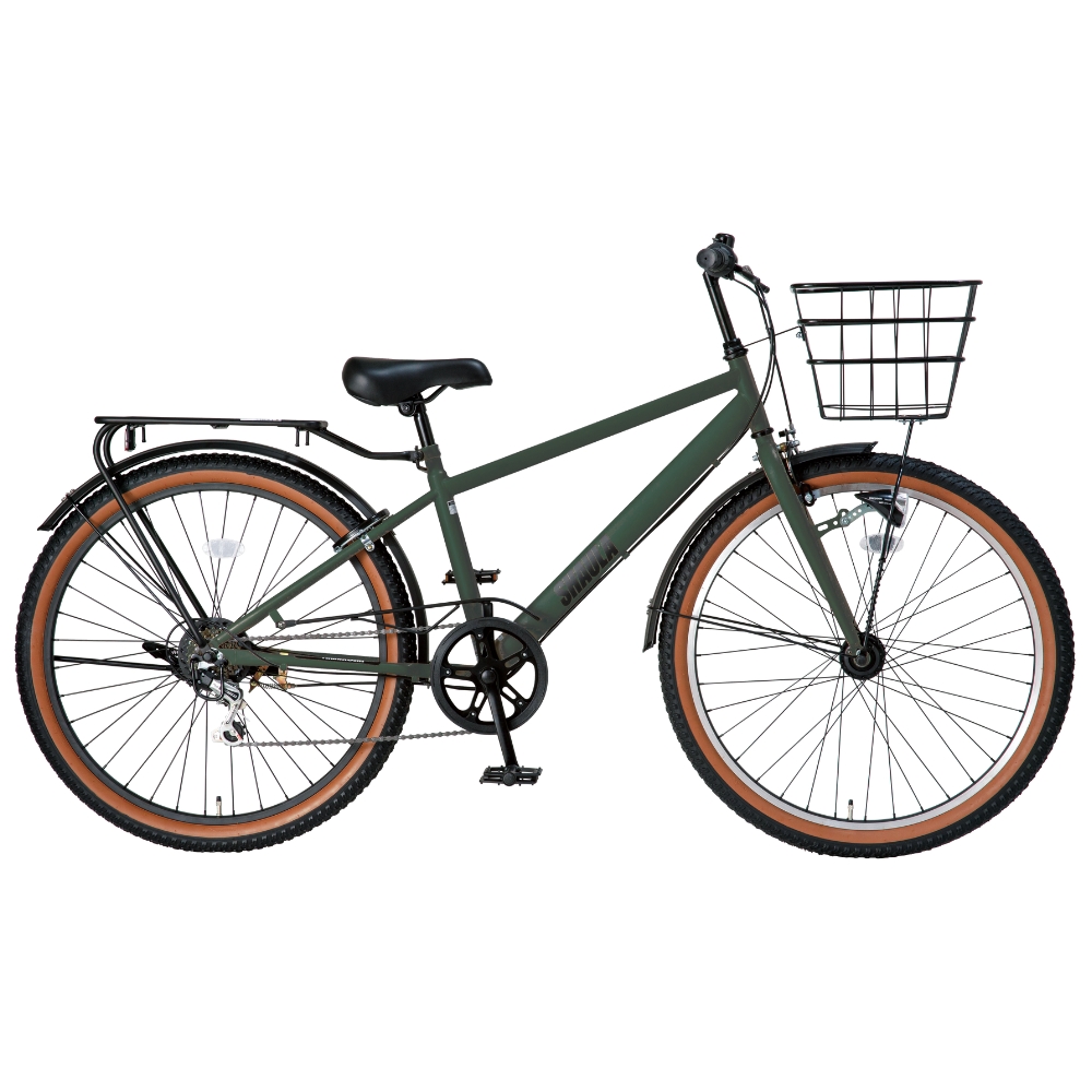 シャウラ 27.5インチ 6段変速 マットオリーブ