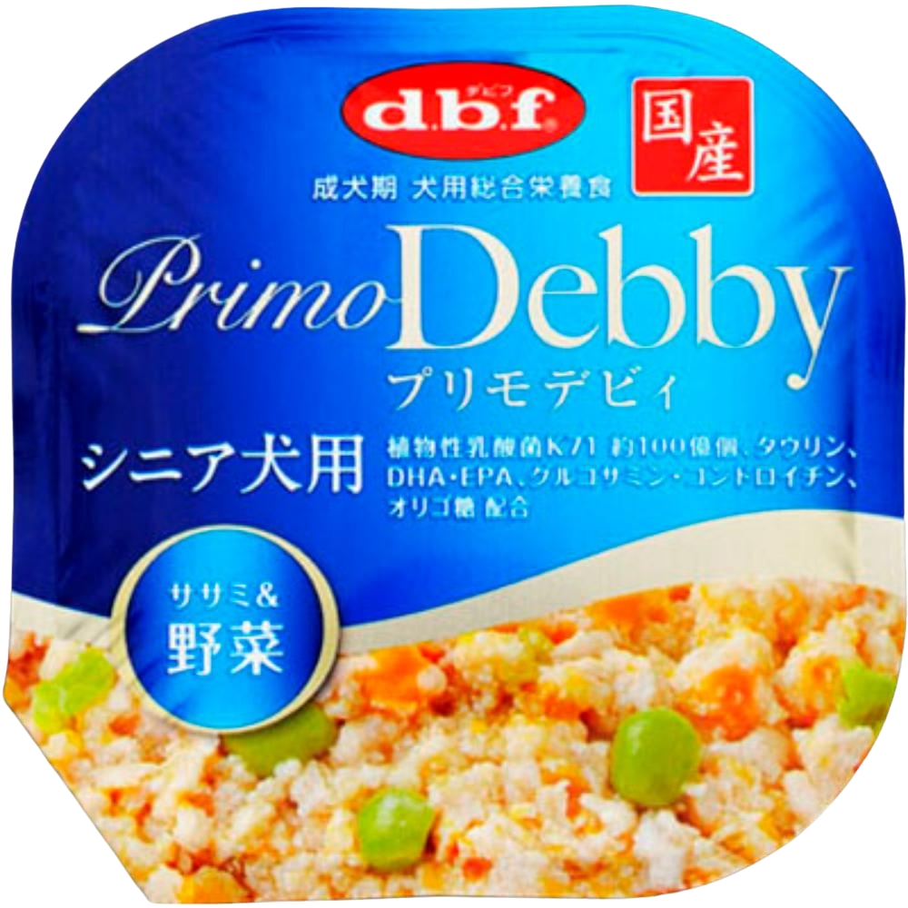 プリモデビィ シニア犬用 ササミ&野菜　95g