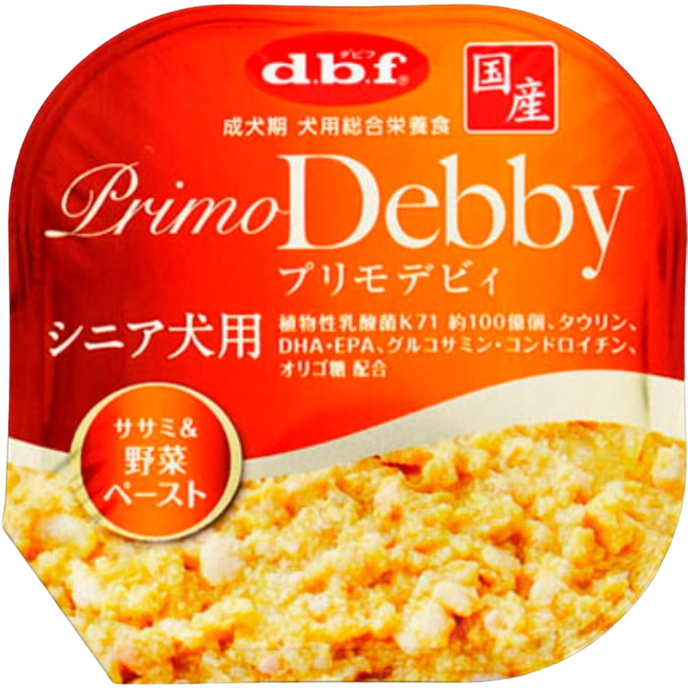 プリモデビィ シニア犬用 ササミ&野菜ペースト　95g