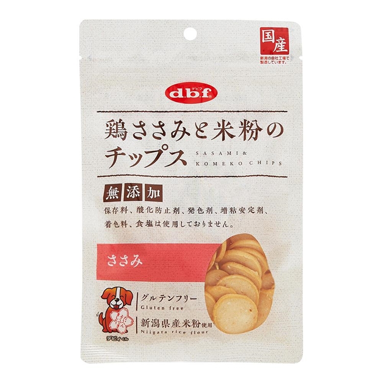 鶏ささみと米粉のチップス ささみ 50g