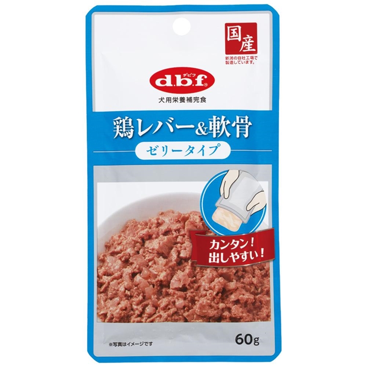 鶏レバー&軟骨 ゼリータイプ　60g