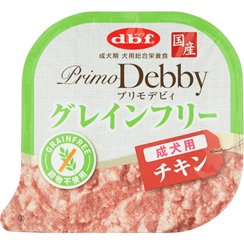 プリモデビィ グレインフリー 成犬用 チキン　95g
