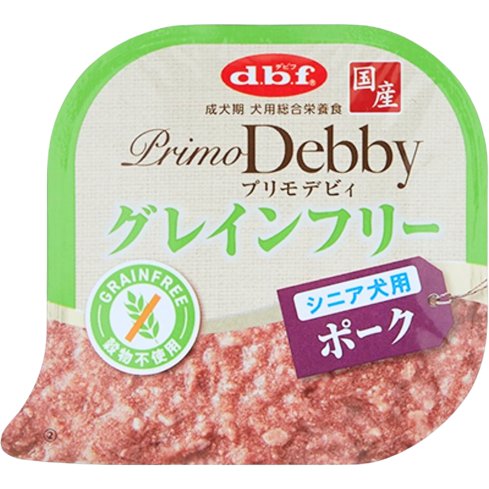 プリモデビィ グレインフリー シニア犬用 ポーク　95g