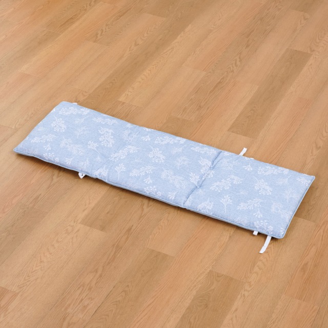 ジャガードフリーシートクッション　45×135cm　ブルー