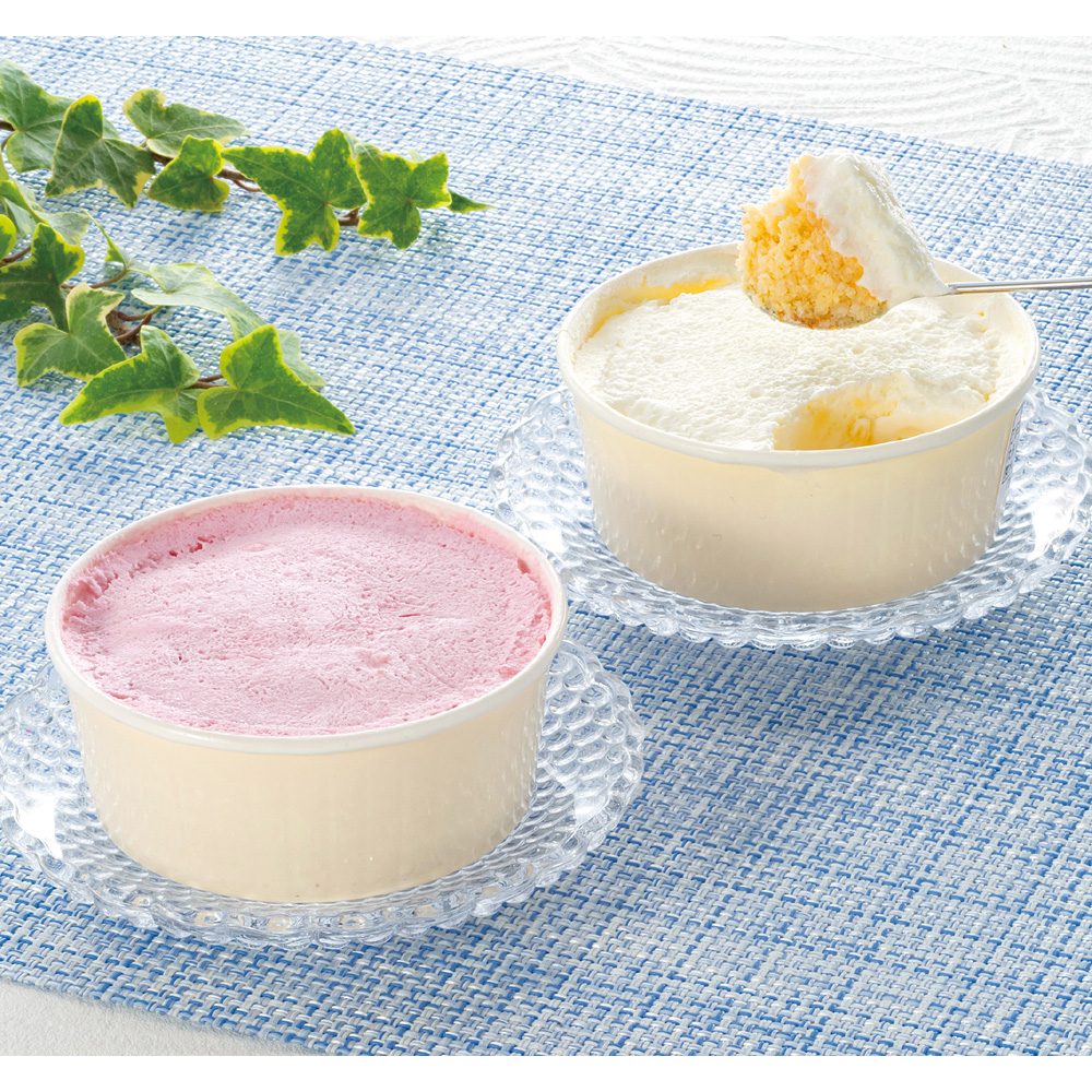 新雪チーズケーキセット