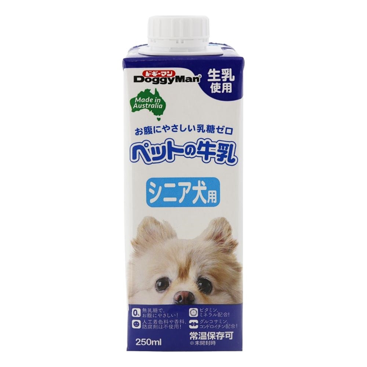 ペットの牛乳シニア犬用　250ml