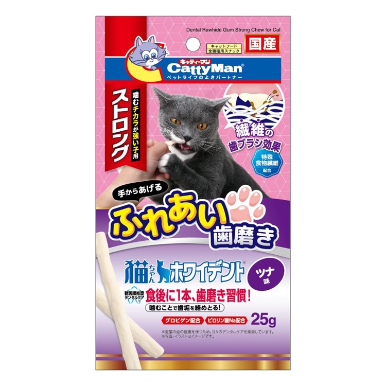 猫ちゃんホワイデントストロングツナ味 25g