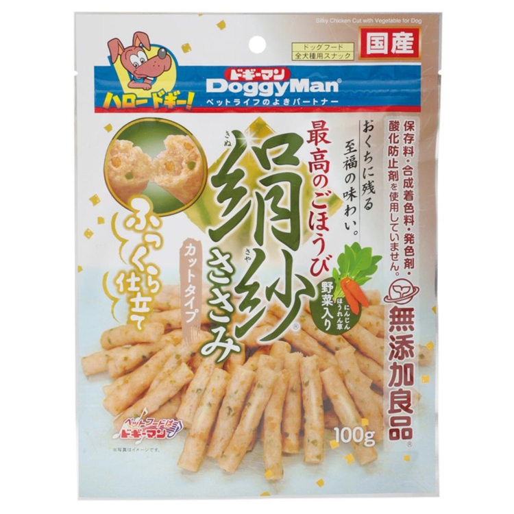 絹紗 カットタイプ 野菜入り　100g