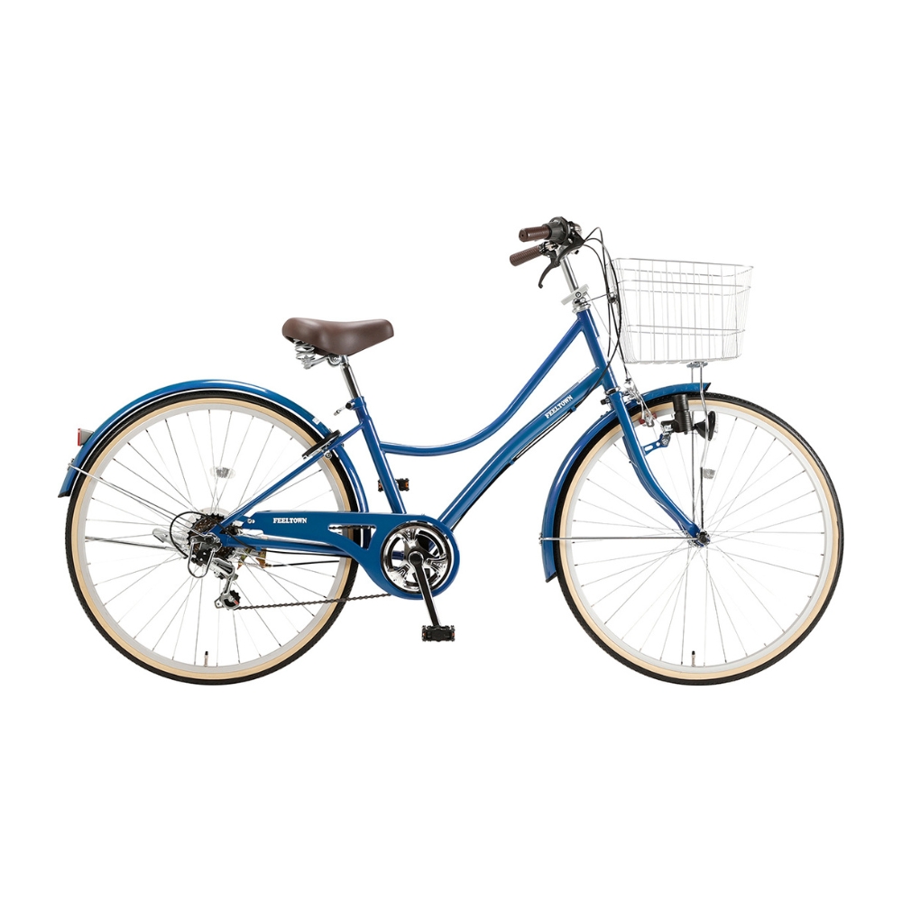 新車 札幌引取限定 自転車 クルムロフ 27インチ ブルー 新車 札幌引取