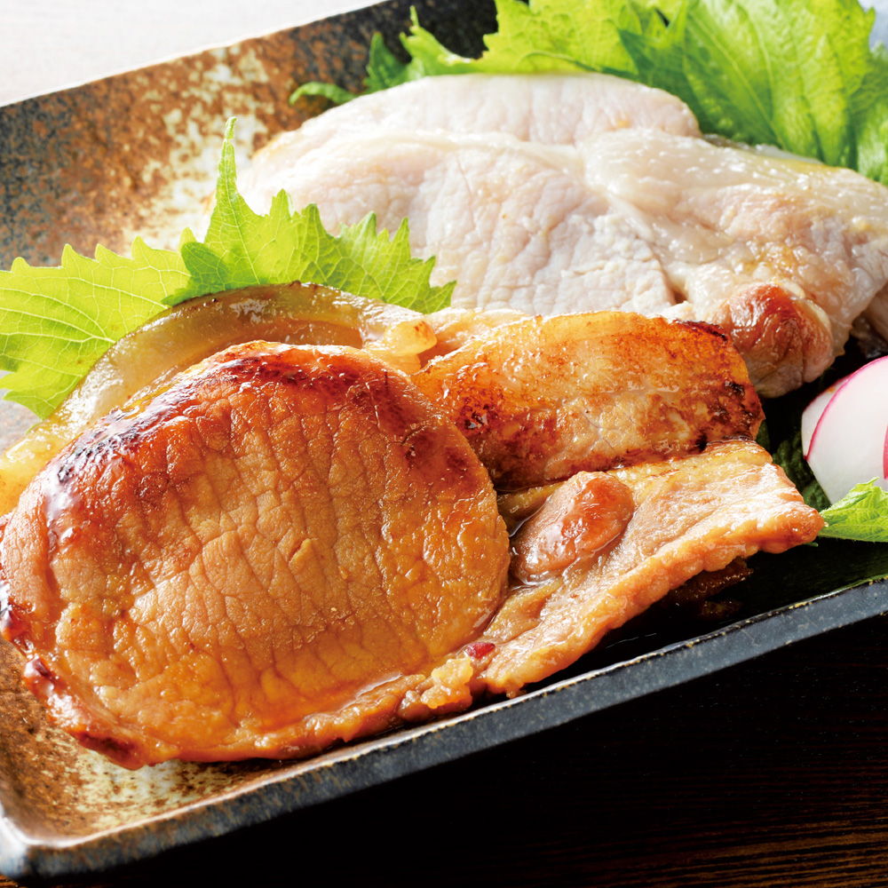 札幌バルナバハム　北海道産豚ロース（味噌漬・塩麹漬）　