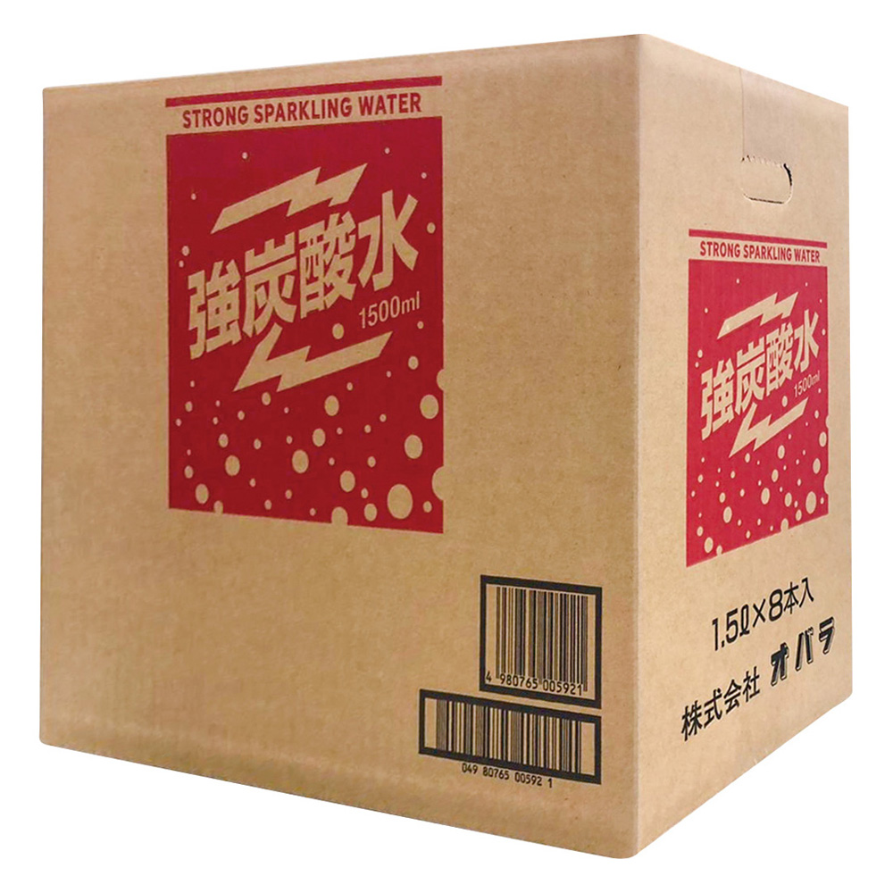 【12/7(土)～12/10(火)お渡し】強炭酸水Z　1,500ml×8