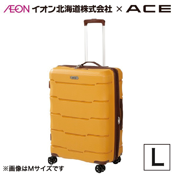 イオン北海道×ＡＣＥ オリジナル拡張ジッパーキャリーケース Lサイズ