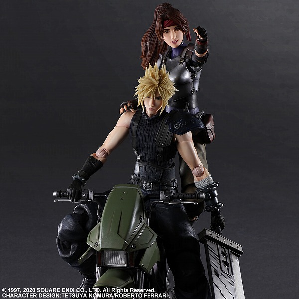 22年4月発売予定 ファイナルファンタジー ｖｉｉ リメイク ｐｌａｙ ａｒｔｓ改 ジェシー クラウド バイクｓｅｔ イオン北海道 Eショップ