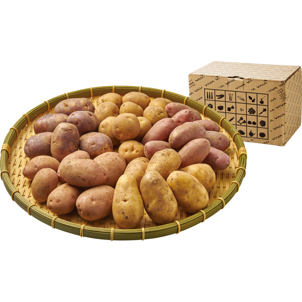 絵本の里けんぶちｖｉｖａマルシェ 剣淵町産 じゃがいも５種の詰合せ イオン北海道 Eショップ