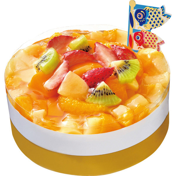 ヤマザキ こどもの日 ５種のフルーツケーキ４号 イオン北海道 Eショップ