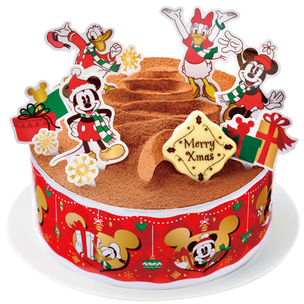 キャラクターケーキ クリスマスティラミスケーキ ディズニー イオン北海道 Eショップ