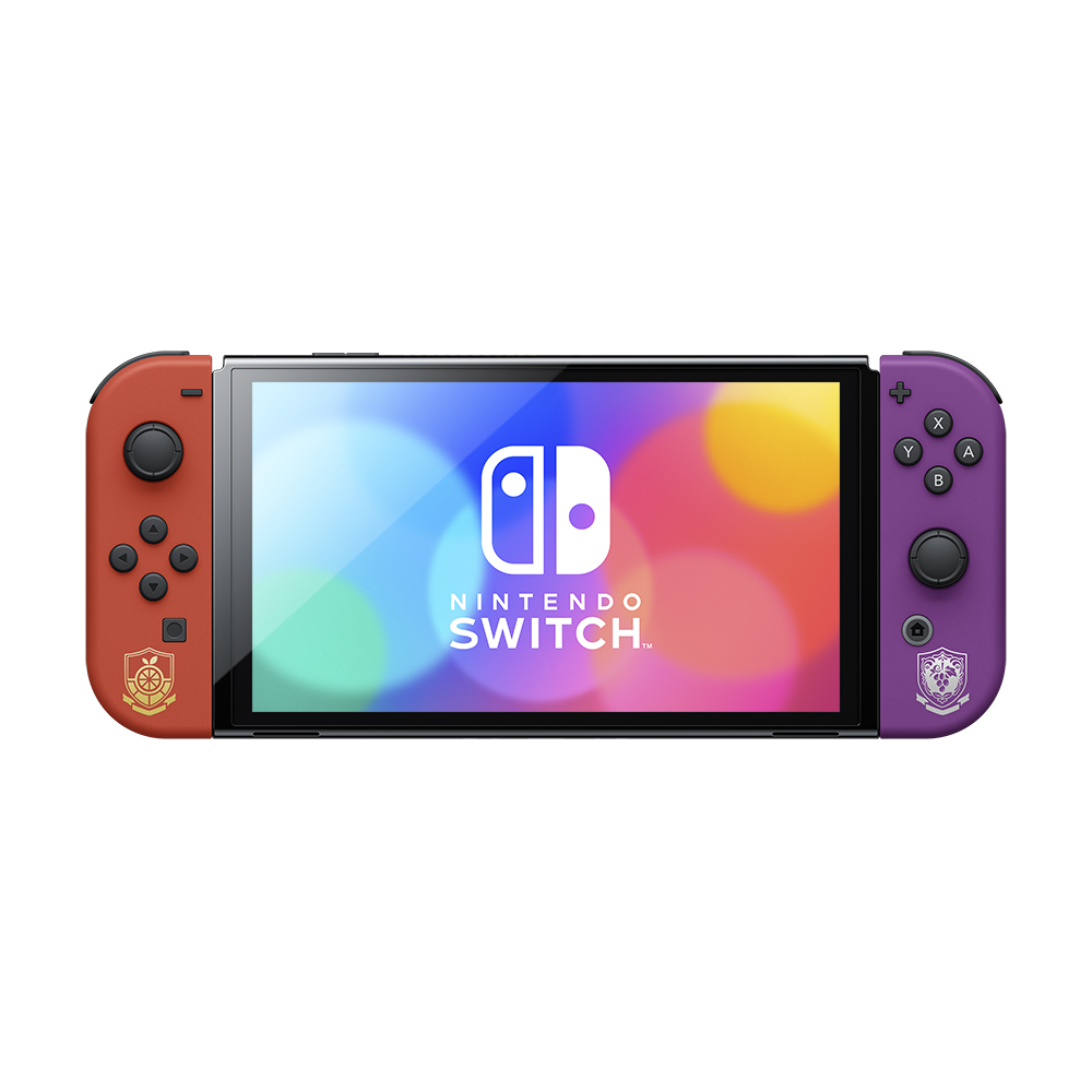 Nintendo Switch 有機ELモデル スカーレット・バイオレットエデ…-