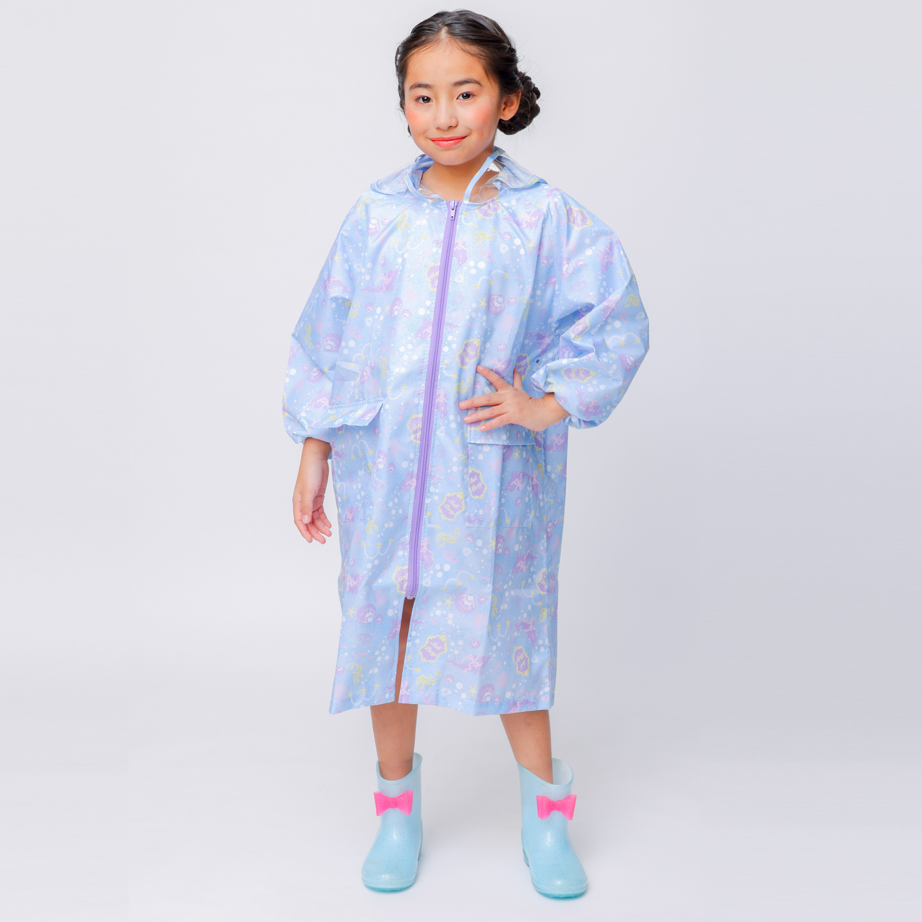 レインコート イルカ サックス 140cm | イオン北海道のネット