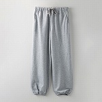 婦人　ダンボール裾ゴムパンツ　ウスクロ
