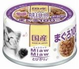 【火曜対象】アイシア　ＭｉａｗＭｉａｗ（ミャウミャウ）　とびきりまぐろ　おかか入り　６０ｇ