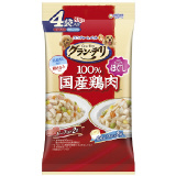 【火曜対象】グラン・デリ　パウチ　国産鶏ささみ入り　ほぐし　ビーフ・なんこつ　８０ｇ×４個入