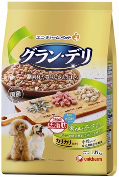 ドッグフード ユニチャーム グランデリ 国産 ふっくら仕立て 750g×15袋