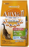 【火曜対象】ユニ・チャーム　ＡｌｌＷｅｌｌ　室内猫用　贅沢素材入り　フィッシュ味　１．５ｋｇ