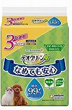 【火曜対象】ユニチャーム　デオクリーン　純水９９％ウェットテッシュ　詰替用　犬用　７０枚入×３個入