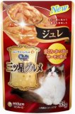 【火曜対象】ユニ・チャーム　銀のスプーン　三ツ星グルメ　ジュレ　まぐろ・かつおにサーモン添え　３５ｇ