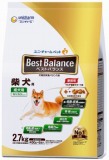 【火曜対象】ユニ・チャーム　ベストバランス　カリカリ仕立て　柴犬用　２．７ｋｇ