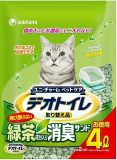 【火曜対象】ユニチャーム　デオトイレ　飛び散らない緑茶成分入り・消臭サンド　４Ｌ